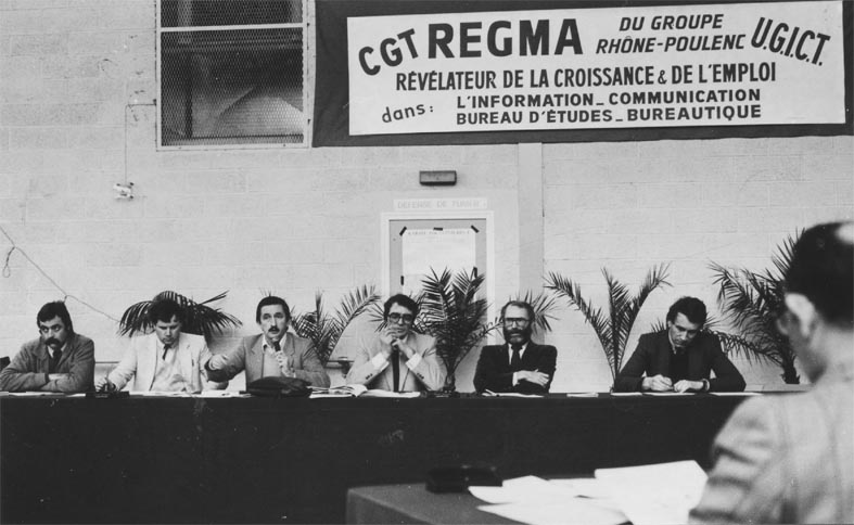 Confrence de presse de la CGT