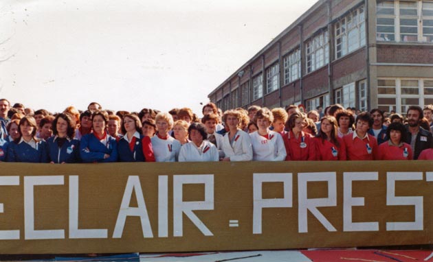1968: rassemblement aux Fermetures Eclair